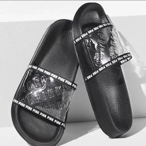 NWT VS Pink slides sz medium
